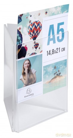 Exacompta: Exacompta Tischaufsteller DIN A5, 1 St.