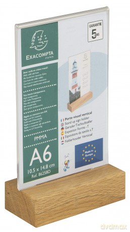Exacompta: Exacompta Tischaufsteller DIN A6, 1 St.
