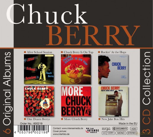 Chuck Berry: 6 Original Albums [BOX] [3CD]