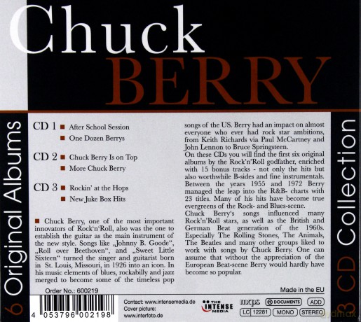 Chuck Berry: 6 Original Albums [BOX] [3CD]