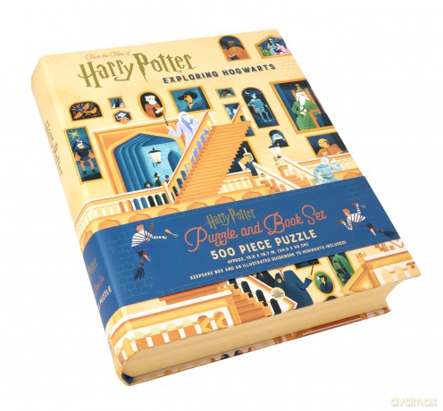 Exploring Hogwarts Puzzle and Book Set [KSIĄŻKA]