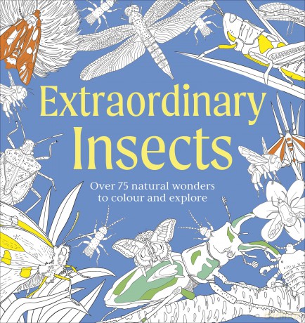 Extraordinary Insects Colouring Book [KSIĄŻKA]