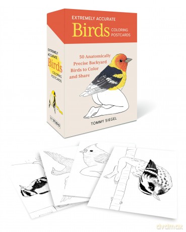 Extremely Accurate Birds Coloring Postcards [KSIĄŻKA]