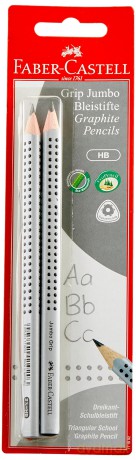 FABER-CASTELL Bleistift Jumbo Grip HB 2e
