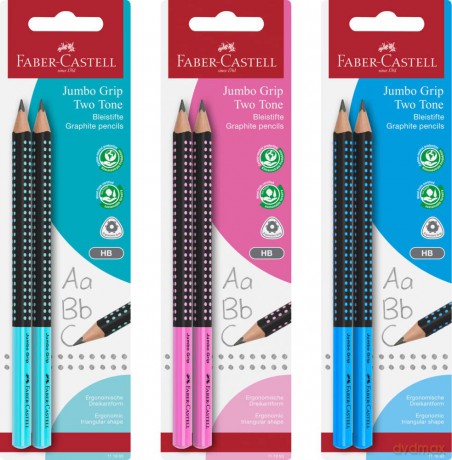 FABER-CASTELL Bleistift Jumbo Grip Two T