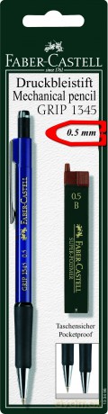 FABER-CASTELL DBS Grip 1345+12 Minen 0,5