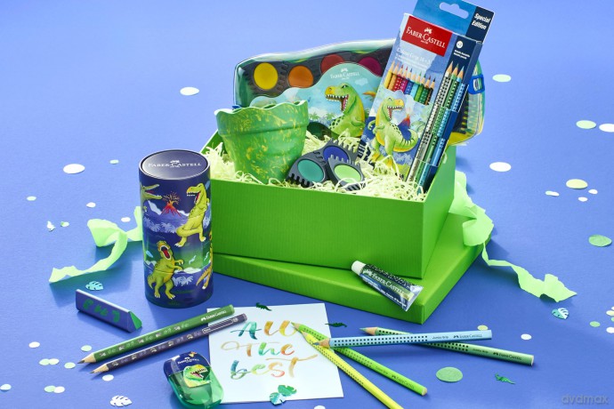 Faber-Castell: FABER-CASTELL Dino Bleistift HB blau, 1
