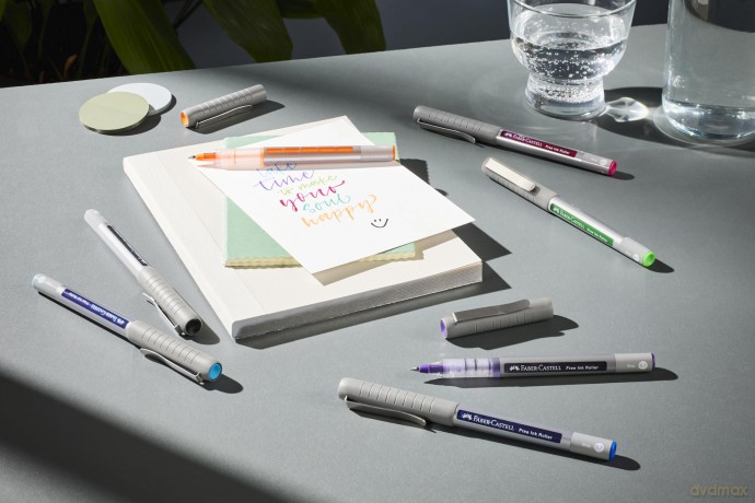 Faber-Castell: FABER-CASTELL Free Ink Tintenroller grau
