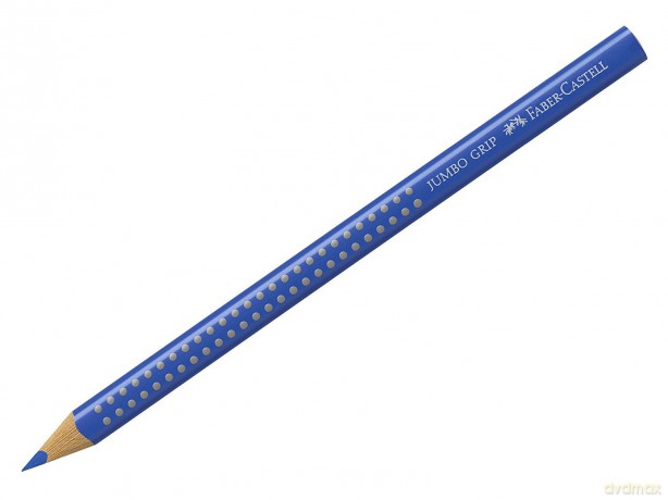 Faber-Castell: FABER-CASTELL Grip Buntstift blau, 1 St.