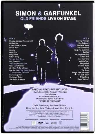Simon & Garfunkel: Old Friends Live On Stage [DVD]
