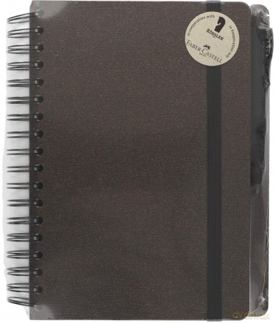 Faber-Castell: FABER-CASTELL Notizbuch ca. A5 blanko, e