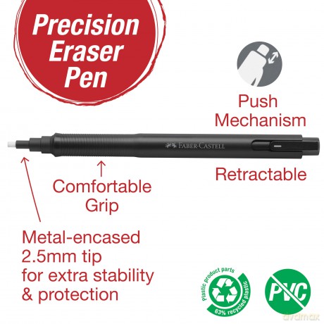 Faber-Castell: FABER-CASTELL Radierstift PRECISION ERAS