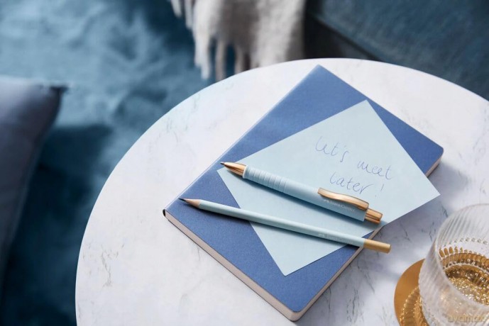 Faber-Castell: FABER-CASTELL Urban Bleistifte B sky blu