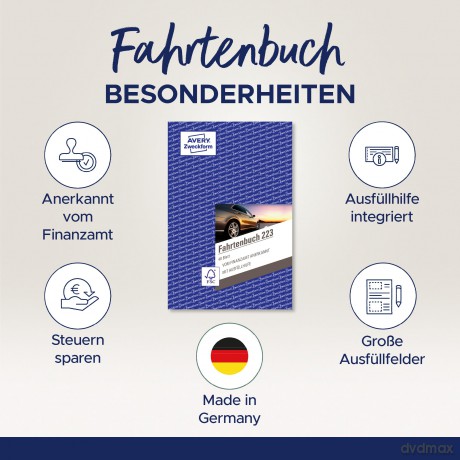 Fahrtenbuch A5 1f 40Bl.
