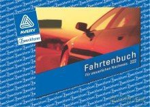 Avery Zweckform: Fahrtenbuch A6 Quer Cf 40Bl