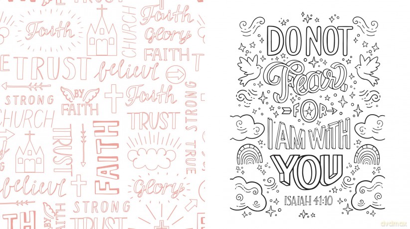 Faith in Bloom Coloring [KSIĄŻKA]