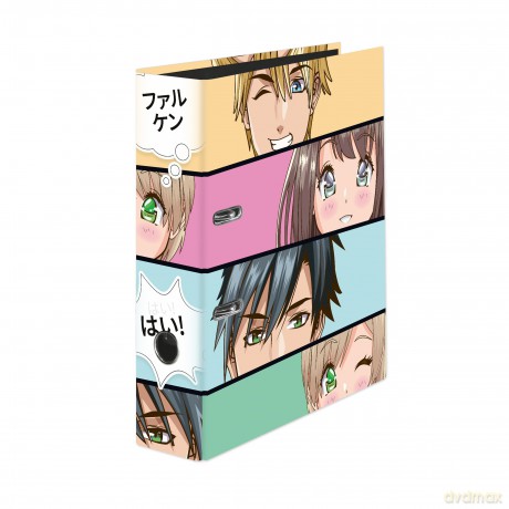 Falken: FALKEN Manga Faces Motivordner 8,0 cm DI