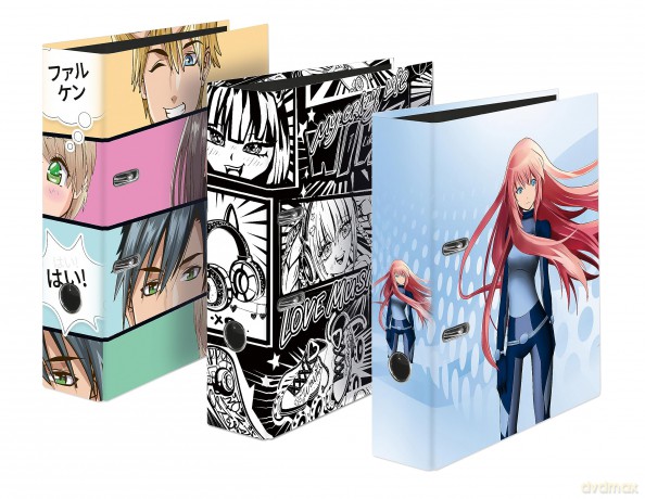 Falken: FALKEN Manga Faces Motivordner 8,0 cm DI