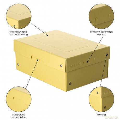 Falken: FALKEN PURE Aufbewahrungsbox 1250 Blatt