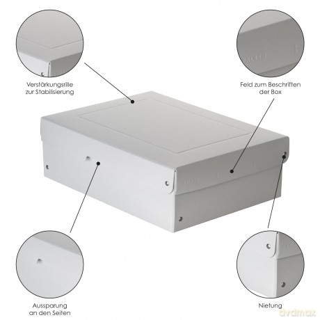 Falken: FALKEN PURE Aufbewahrungsbox 1250 Blatt