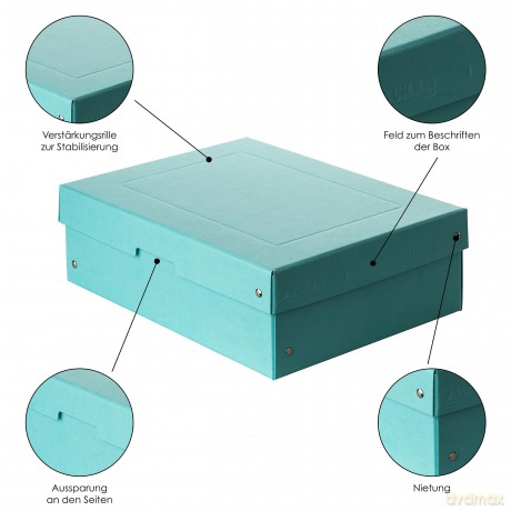 Falken: FALKEN PURE Aufbewahrungsbox 1250 Blatt