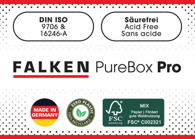 Falken: FALKEN PURE Aufbewahrungsbox 1250 Blatt