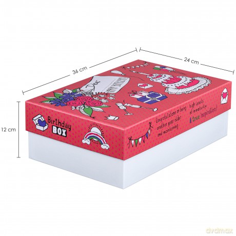 Falken: FALKEN Story Aufbewahrungsbox Birthday 2