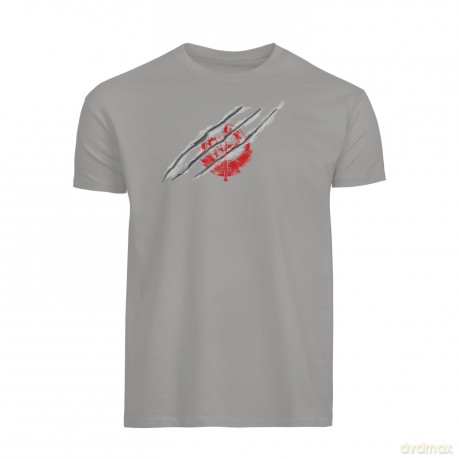 Fallout T-Shirt "Power Armor Claw" Grey S English
