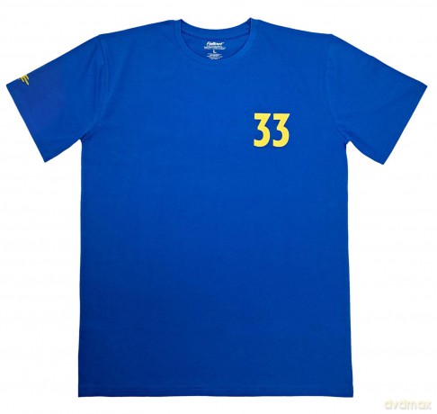 Fallout T-Shirt "Vault 33" Blue M English