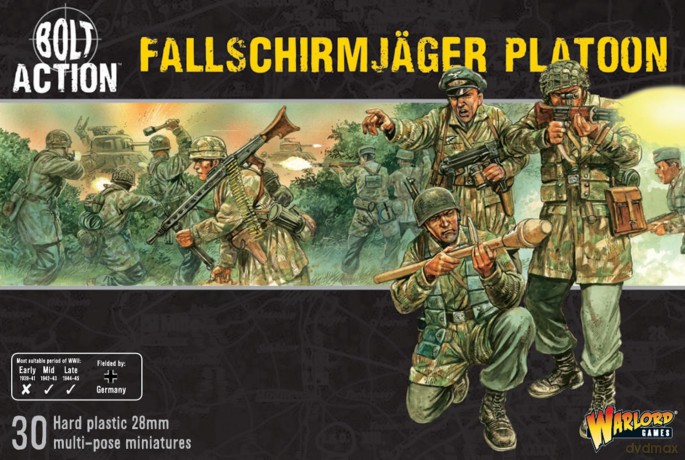 Warlord Games Ltd: Fallschirmjager Paratroopers