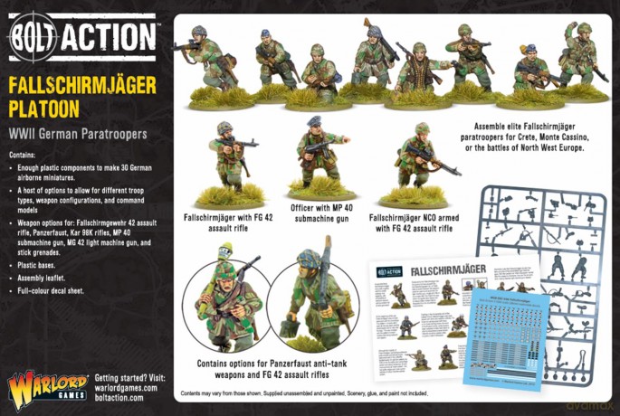 Warlord Games Ltd: Fallschirmjager Paratroopers