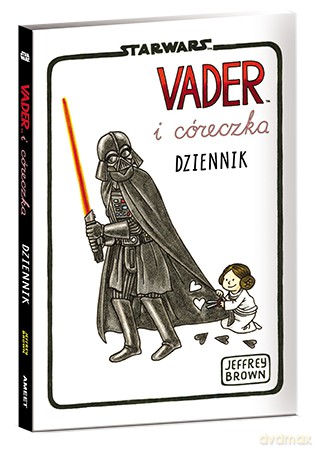 Vader I Córeczka Gwiezdne Wojny Dziennik - Jeffrey Brown (Star Wars) [KSIĄŻKA]