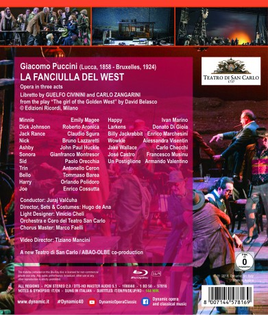 Fanciulla Del West [Blu-Ray]