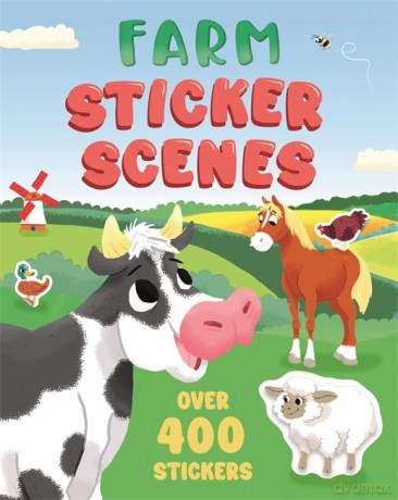 Farm Sticker Scenes [KSIĄŻKA]
