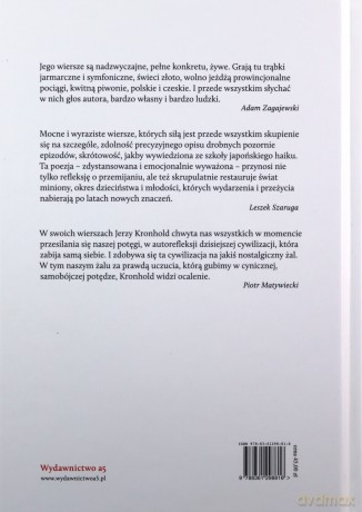 Wiersze wybrane - Jerzy Kronhold [KSIĄŻKA]+[CD]