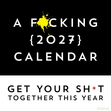 Fcking 2027 Wall Calendar [KSIĄŻKA]