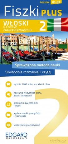 Włoski Fiszki Plus Dla Średnio Zaawansowanych 2 [KSIĄŻKA]
