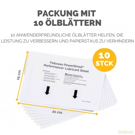 Fellowes: Fellowes Aktenvernichter-lbltter Power