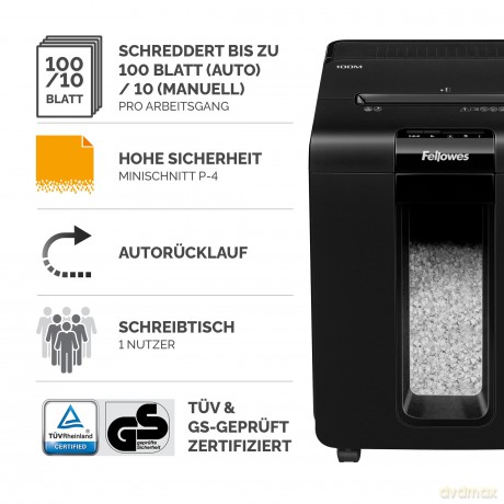 Fellowes AutoMax 100M niszczarka