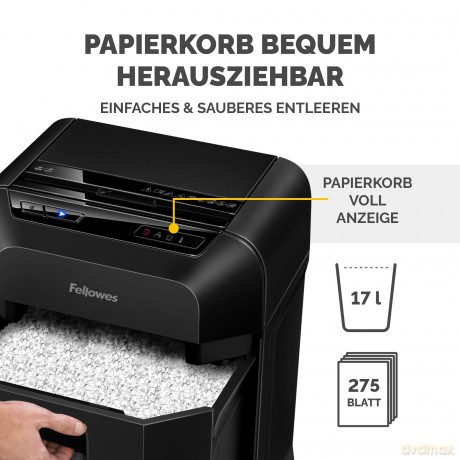 Fellowes: Fellowes AutoMax 90M Aktenvernichter mit