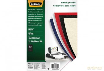 Fellowes Deckbl.Delta,ws,100St