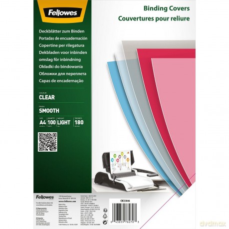 Fellowes: Fellowes Deckfolien fźr Bindemappen tran
