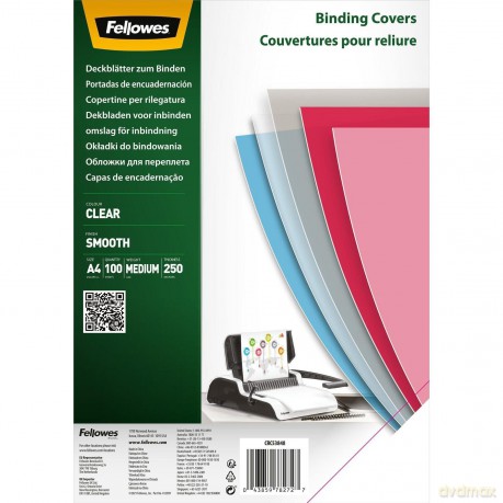 Fellowes: Fellowes Deckfolien fźr Bindemappen tran
