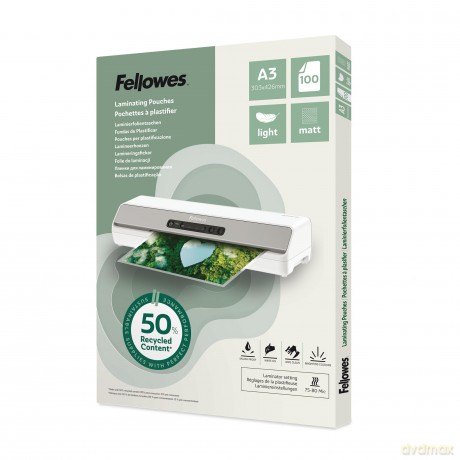 Fellowes: Fellowes Laminierfolien mit 50% recycelt