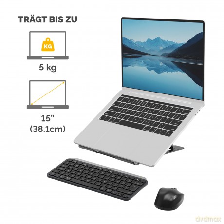 Fellowes Laptopstnder Alumia bis 15" Ma