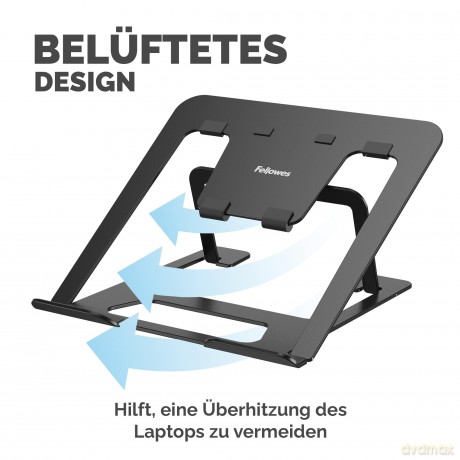 Fellowes Laptopstnder Alumia bis 15" Ma