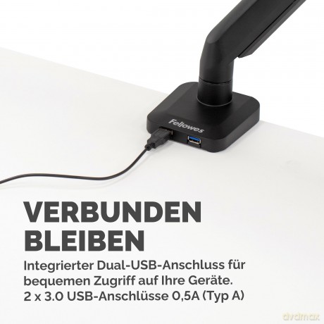 Fellowes Platinum Monitorarm einzel