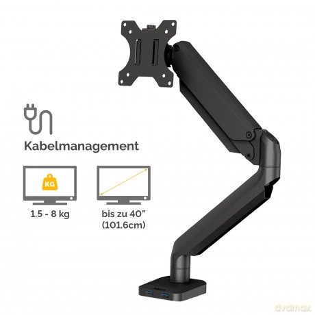 Fellowes Platinum Monitorarm einzel