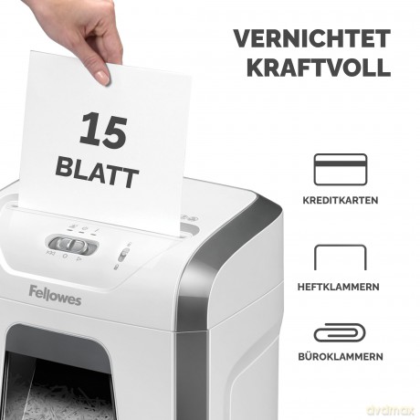 Fellowes: Fellowes Powershred 15C Aktenvernichter