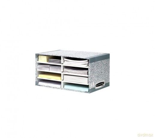 Fellowes Sortierstation grau mit 8 Fche